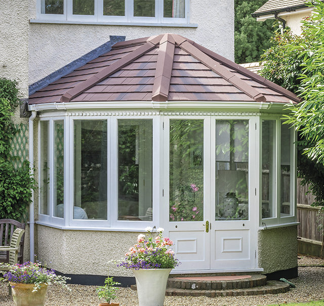 Features of tiled conservatory roofs, Dudley