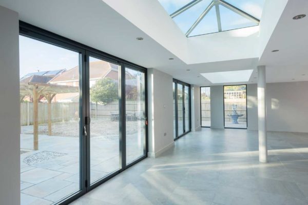 glass roof lantern