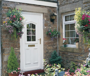 white upvc residential doors west midlands
