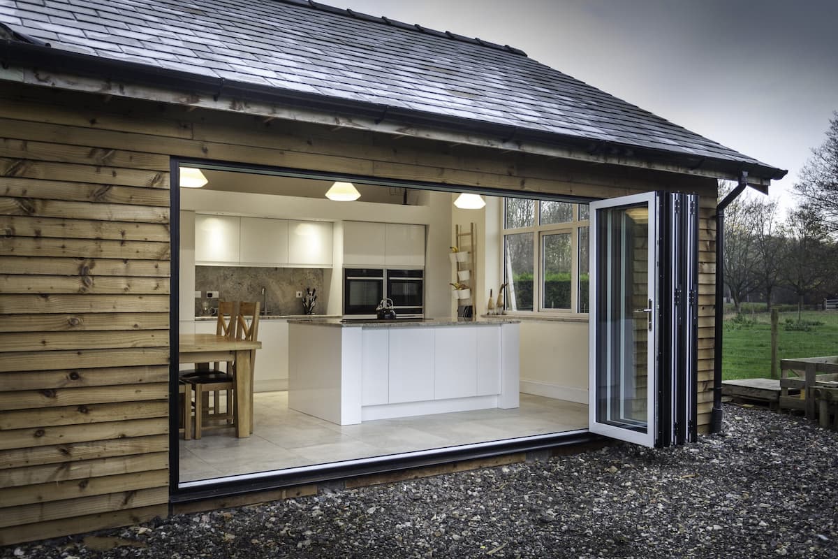 modern aluminium bifold doors stourport on severn